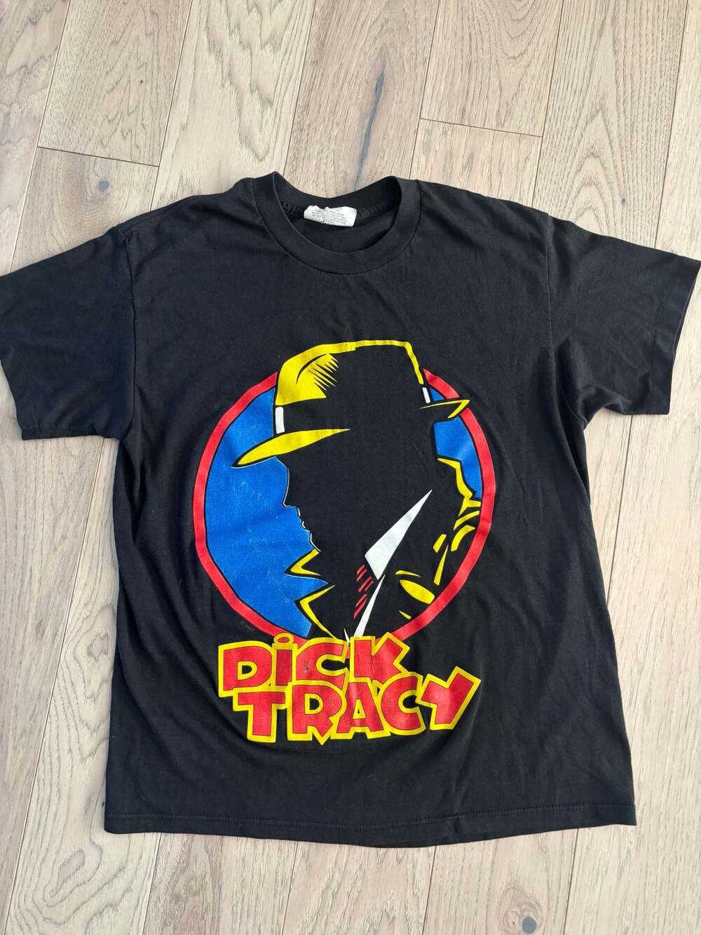 Vintage Division 1 Dick Tracy Graphic T-Shirt Size L
